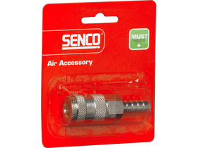 Senco 9,5 mm levegős kuplungos tömlővéges gyorscsatlakozó 4000420 Senco 9,5 mm levegős kuplungos tömlővéges gyorscsatlakozó 4000420