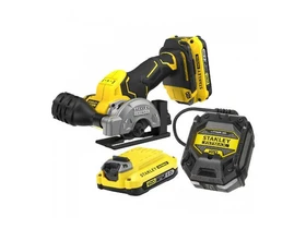 Stanley SFMCM300D2-QW akkus orrfűrész V20, 76 mm, 2 x 2.0 Ah