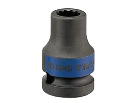 King Tony Rövid gépi dugókulcs 16 mm x 38 mm | 1/2 inch King Tony Rövid gépi dugókulcs 16 mm x 38 mm | 1/2 inch