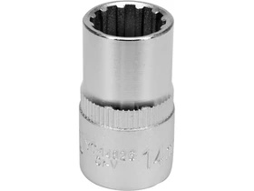 Spline dugokulcs 12 hajtas 14 mm 38 mm Kép: Spline dugokulcs 12 hajtas 14 mm 38 mm.webp