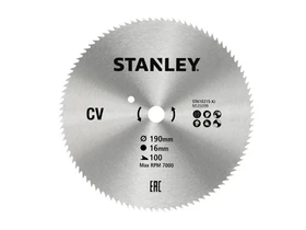 Stanley STA10215-XJ körfűrészlap 190 x 16 x 100T