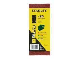 Stanley rezgőcsiszolólap készlet 40/80/120/220 g