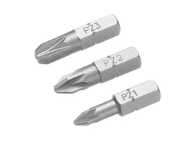 Stanley pozidrive behajtóbit PZ1, PZ2, PZ3 | 25 mm | 1/4 inch, 6,35 mm Stanley pozidrive behajtóbit PZ1, PZ2, PZ3 | 25 mm | 1/4 inch, 6,35 mm