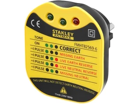 Stanley Fatmax FMHT82569-6 aljzat teszter 230 V_0 Kép: Stanley Fatmax FMHT82569-6 aljzat teszter 230 V_0.webp