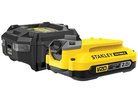 Stanley SFMCB10D1-QW akkumulator es tolto szett V20 18V_0 Kép: Stanley SFMCB10D1-QW akkumulator es tolto szett V20 18V_0.webp
