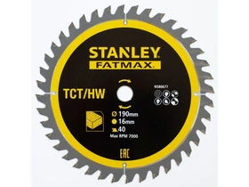 Stanley STA13365-XJ korfureszlap 190 x 16 x 40T_0 Kép: Stanley STA13365-XJ korfureszlap 190 x 16 x 40T_0.webp