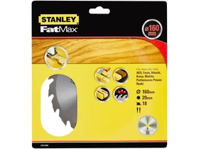 Stanley STA15320-XJ korfureszlap 160 x 20 x 18T_1 Kép: Stanley STA15320-XJ korfureszlap 160 x 20 x 18T_1.webp