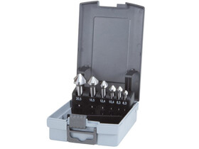 Süllyesztő fúró készlet HSS háromélű 6db Süllyesztő fúró készlet HSS háromélű 6db