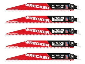Milwaukee TCT Wrecker Nitrus 230/6T mm orrfűrészlap fémhez Milwaukee TCT Wrecker Nitrus 230/6T mm orrfűrészlap fémhez