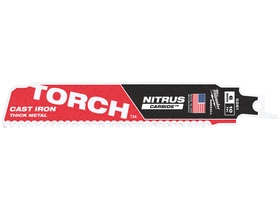 Milwaukee Torch Nitrus TCT orrfűrészlap fémhez 150 x 10 mm 5 db Milwaukee Torch Nitrus TCT orrfűrészlap fémhez 150 x 10 mm 5 db