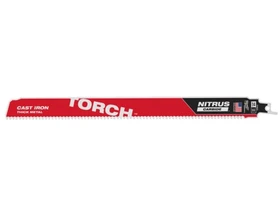 Milwaukee Torch Nitrus TCT orrfűrészlap fémhez 300 x 10 mm 5 db Milwaukee Torch Nitrus TCT orrfűrészlap fémhez 300 x 10 mm 5 db
