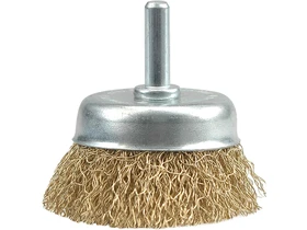 Szaras csesze drotkefe 75 mm hullamositott huzal Kép: Szaras csesze drotkefe 75 mm hullamositott huzal.webp