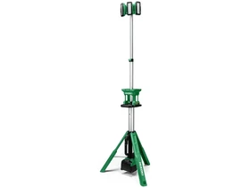 Kép: Teleszkopos alloreflektor 3 elforgathatodontheto fej 1000200030004000 Lumen halozati csatlakozo hibrid akkurol vagy halozatrol IP55 88Kg.webp