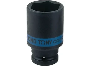 King Tony Rövid gépi dugókulcs 27 mm x 65 mm | 1/2 inch King Tony Rövid gépi dugókulcs 27 mm x 65 mm | 1/2 inch