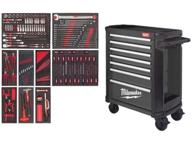TOOLGUARD 30 Felszerelt Szerszamkocsi 7 fiokos 206 reszes - Grafitszurke Kép: TOOLGUARD 30 Felszerelt Szerszamkocsi 7 fiokos 206 reszes - Grafitszurke.webp