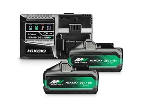 HiKOKI UC18YSL3 MULTI VOLT akkumulátor és töltő szett 2x 36V/18V - 8Ah/4Ah HiKOKI UC18YSL3 MULTI VOLT akkumulátor és töltő szett 2x 36V/18V - 8Ah/4Ah