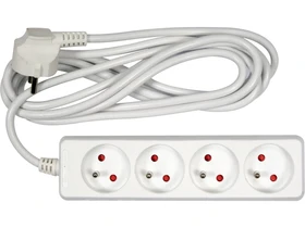 Vedoerintkezos hosszabbito 4 aljzatos 3 m Kép: Vedoerintkezos hosszabbito 4 aljzatos 3 m.webp