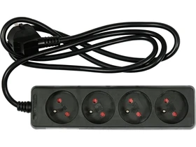 Vedoerintkezos hosszabbito eloszto 4 aljzat 15 m Kép: Vedoerintkezos hosszabbito eloszto 4 aljzat 15 m.webp