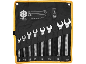 Kép: Vorel csillag-villaskulcs keszlet metrikus 8-19 mm CrV 8 reszes.webp