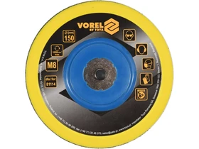 Vorel excenter talp 150 mm Kép: Vorel excenter talp 150 mm.webp