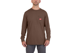 Milwaukee barna hosszú ujjú póló S méret Milwaukee barna hosszú ujjú póló S méret