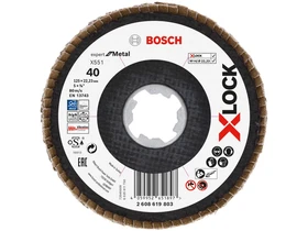 X-Lock X551 Legyezőtárcsa 125mmG40 kúpos X-Lock X551 Legyezőtárcsa 125mmG40 kúpos