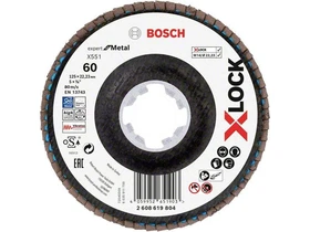 X-Lock X551 Legyezőtárcsa 125mmG60 kúpos X-Lock X551 Legyezőtárcsa 125mmG60 kúpos