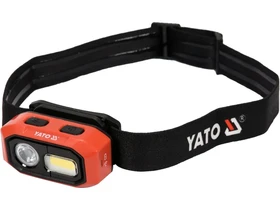 YATO Akkus LED fejlampa 480 lumen mozgaserzekelos Kép: YATO Akkus LED fejlampa 480 lumen mozgaserzekelos.webp