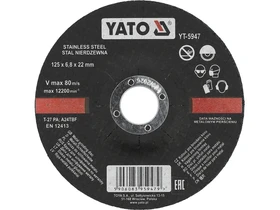 Kép: Yato csiszolokorong 125x268 mm inox.webp