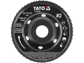 Yato csiszolotanyer sarokcsiszolohoz 120x12 mm Kép: Yato csiszolotanyer sarokcsiszolohoz 120x12 mm.webp