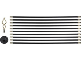 Kép: YATO Csotisztito keszlet 12 reszes 92m20mm flexibilis rud 10x932cm.webp