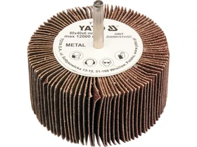 Kép: Yato disc cu lamele pentru slefuire cu tija 80x40 mm 6 mm P150.webp