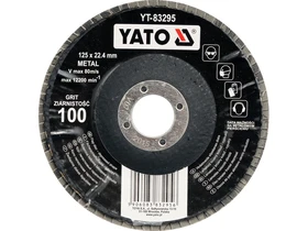 Kép: Yato disc lamelar pentru slefuit 125 mm P100.webp