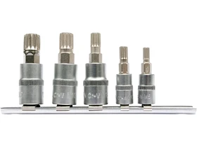 Yato dugokulcs keszlet spline 5 reszes Kép: Yato dugokulcs keszlet spline 5 reszes.webp