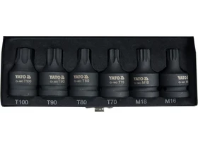 Yato dugokulcs keszlet torxspline 34 inch 6 reszes Kép: Yato dugokulcs keszlet torxspline 34 inch 6 reszes.webp