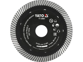 Yato gyemant vagotarcsa 115 mm gresporcelan Kép: Yato gyemant vagotarcsa 115 mm gresporcelan.webp
