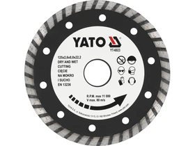 Kép: Yato gyemant vagotarcsa 125 mm betonhozkohoz.webp