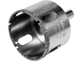 Yato gyemantfurokorona furogephez 50 mm keramiacsempe Kép: Yato gyemantfurokorona furogephez 50 mm keramiacsempe.webp