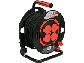 Kép: YATO Hosszabito kabeldob 3x15 mm IP 44 30m.webp