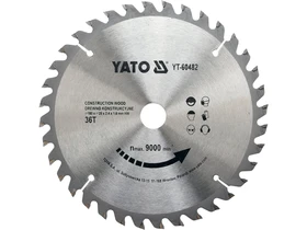 Yato korfureszlap 180x36 mm 36T fahoz Kép: Yato korfureszlap 180x36 mm 36T fahoz.webp