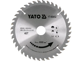 Kép: Yato korfureszlap 200x30 mm 40T fahoz.webp