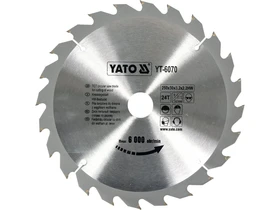 Kép: Yato korfureszlap 250x30 mm 24T fahoz.webp