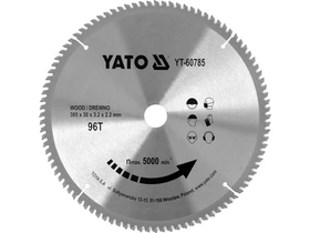 Yato korfureszlap 305x30 mm 96T fahoz Kép: Yato korfureszlap 305x30 mm 96T fahoz.webp