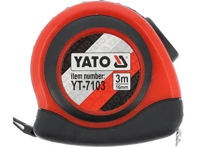Yato Meroszalag 3 m x 16 mm magneses nylon bevonatu Kép: Yato Meroszalag 3 m x 16 mm magneses nylon bevonatu.webp