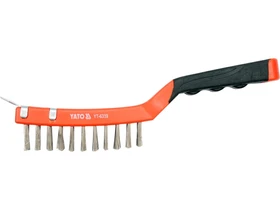 Yato nyeles drotkefe 4 x 11 290 mm Kép: Yato nyeles drotkefe 4 x 11 290 mm.webp