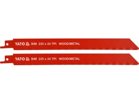 Yato orrfureszlap femhez 225 mm 24 TPI 2 db Kép: Yato orrfureszlap femhez 225 mm 24 TPI 2 db.webp
