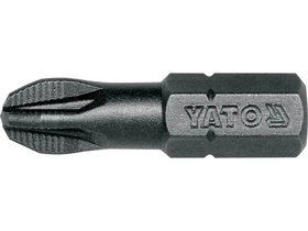 Yato pozidrive behajtobit PZ3 x 25 mm 50 db Kép: Yato pozidrive behajtobit PZ3 x 25 mm 50 db.webp