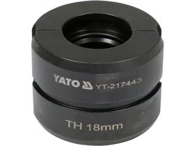 Yato prespofa TH 18 mm Kép: Yato prespofa TH 18 mm.webp