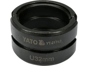 Yato prespofa U 32 mm Kép: Yato prespofa U 32 mm.webp