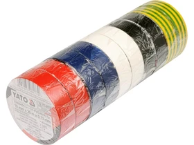 Kép: Yato SZIGETELOSZALAG MATT 013MM 19MMx20M MIX.webp